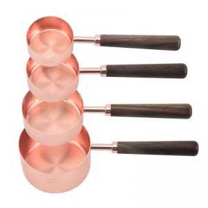 L 4pcs rose gold
