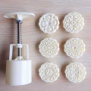 F 4 Petal Flower 6pc